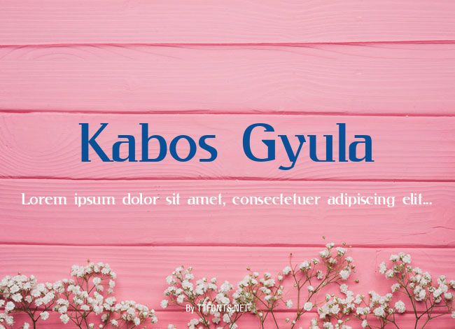 Kabos Gyula example